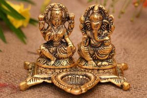 Goddess Laxmi and Lord Ganesh Idol for Diwali